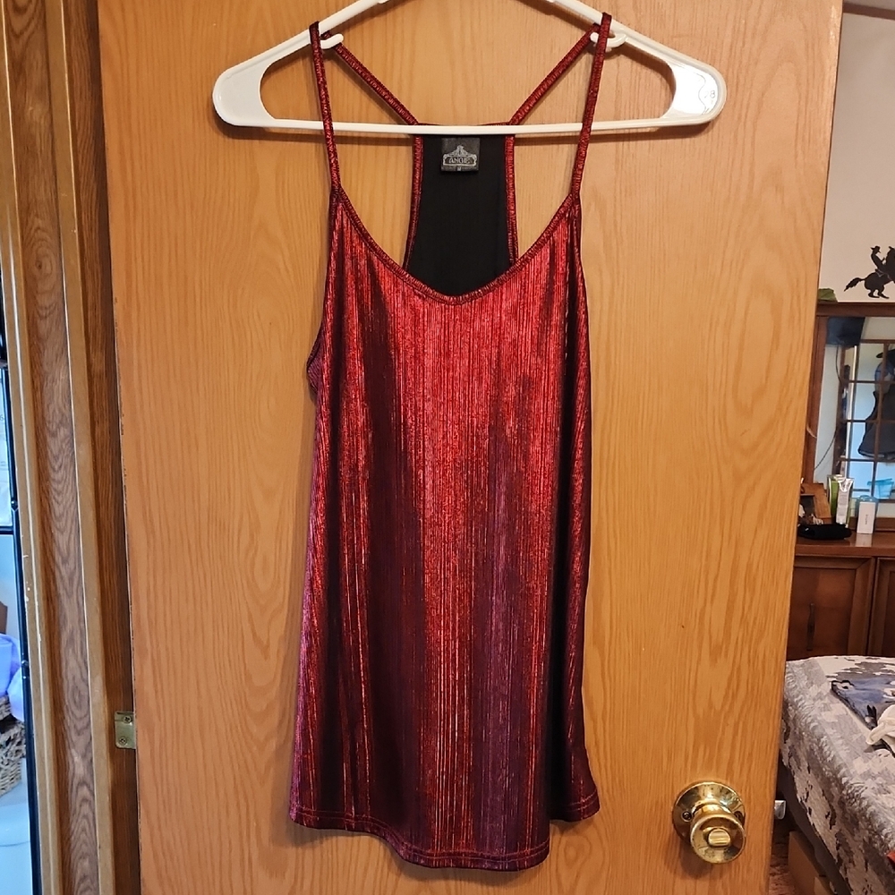 Angie Red Camisole Top